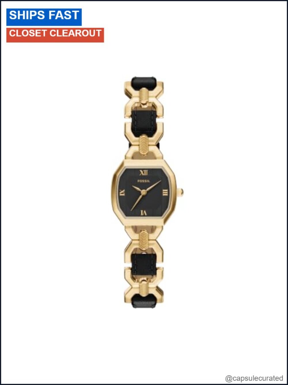 Fossil Harlow Three-Hand Stainless Steel Bracelet Watch for Women